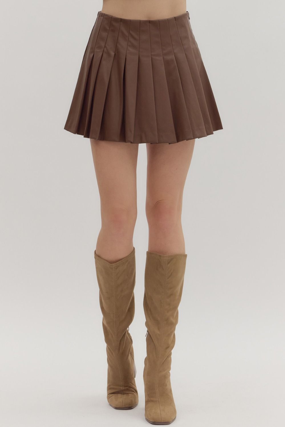 Brown Skort