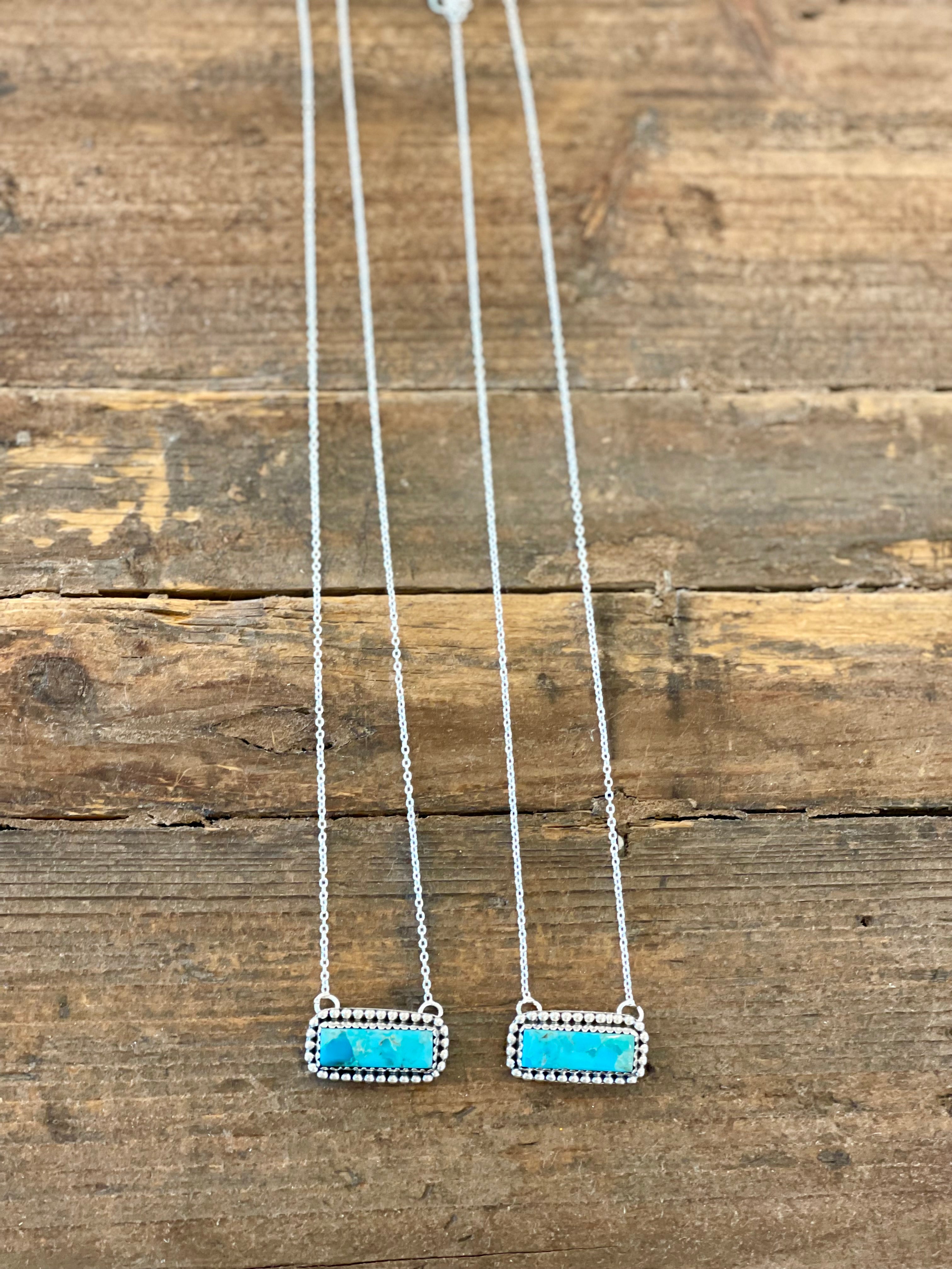 Turquoise Beaded Necklace