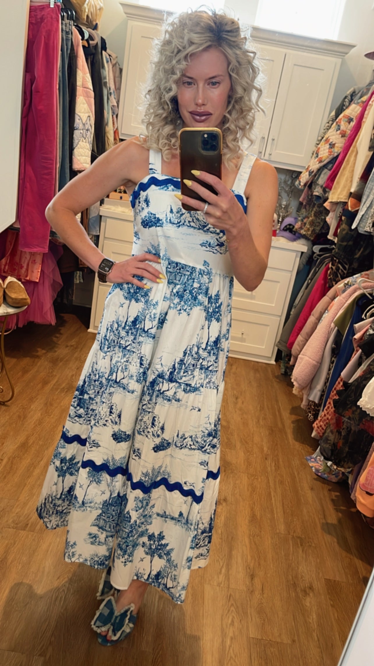 Landscape Tiered Dress