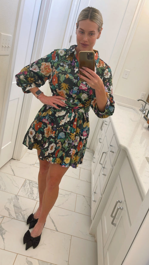 Debbie Floral Dress