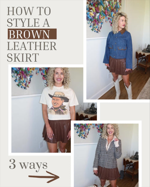 Brown Skort
