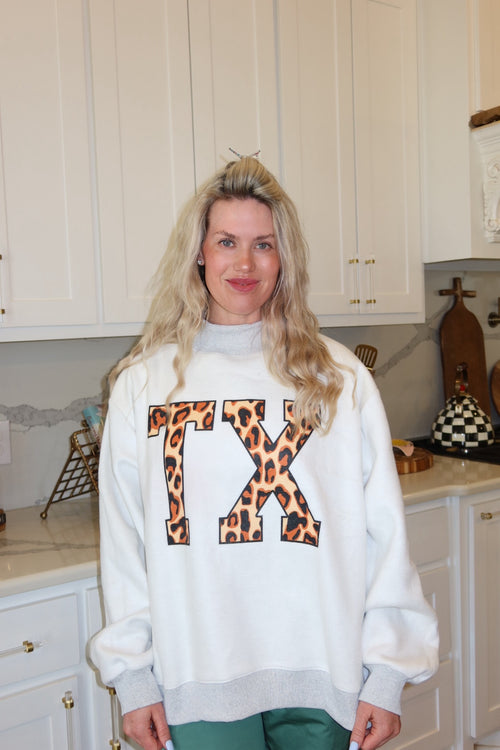 Texas/TX Reversible Sweatshirt