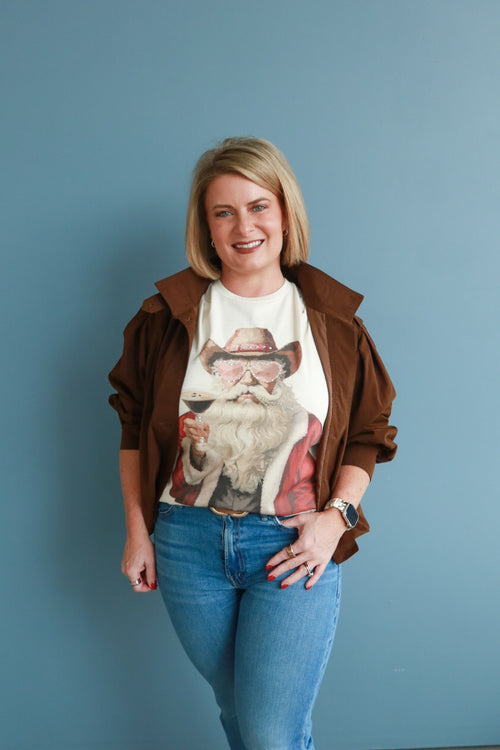 Santa Bling Tee