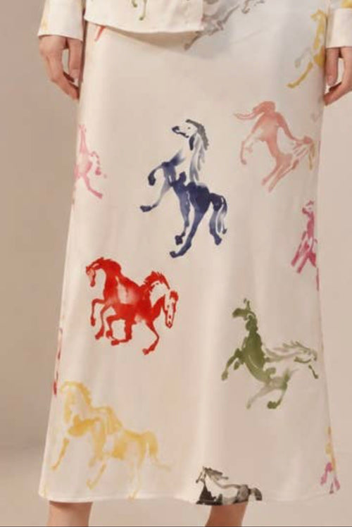 Colorful Horse Skirt