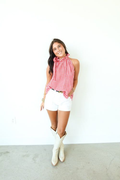 Gingham Tank