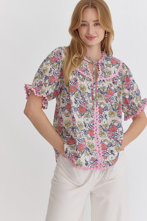 Mitzi Floral Top