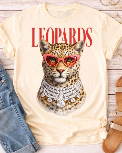 Leopard Mascot Tee (Pre Order)