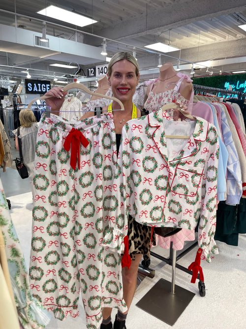 Christmas Wreath PJ’s (Pre-Order)