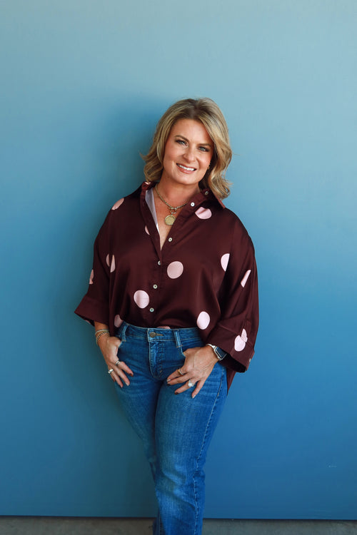 Polka Dot Top