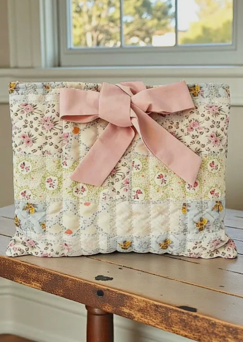 Floral Bible Cover Bag