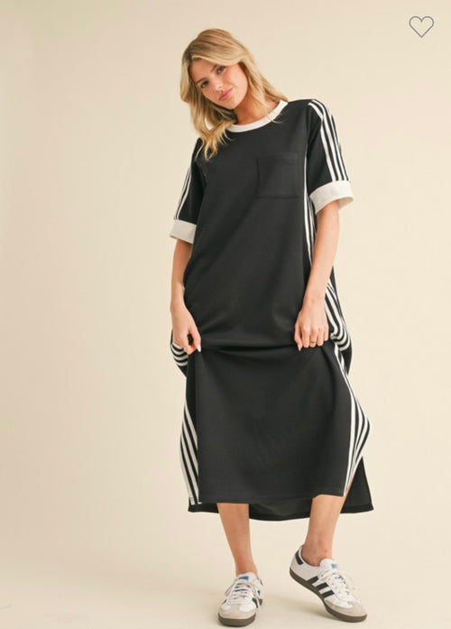 Black Track Dress