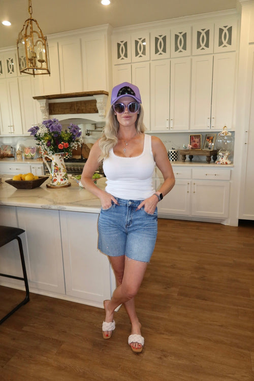 Rhinestone Short