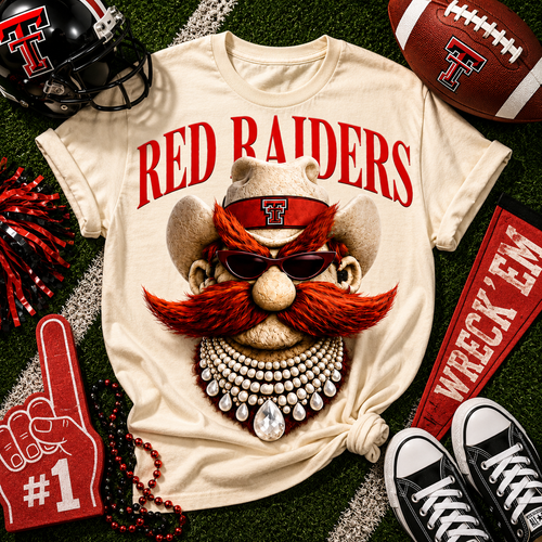 Red Raider Mascot Tee (Pre Order)
