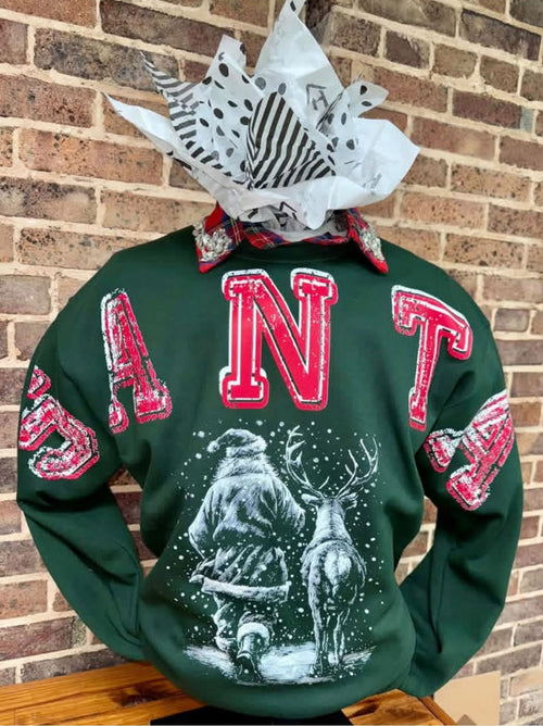 Santa sweatshirt pre order