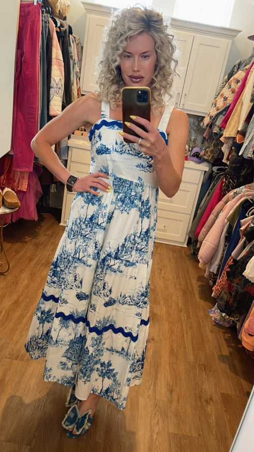 Landscape Tiered Dress