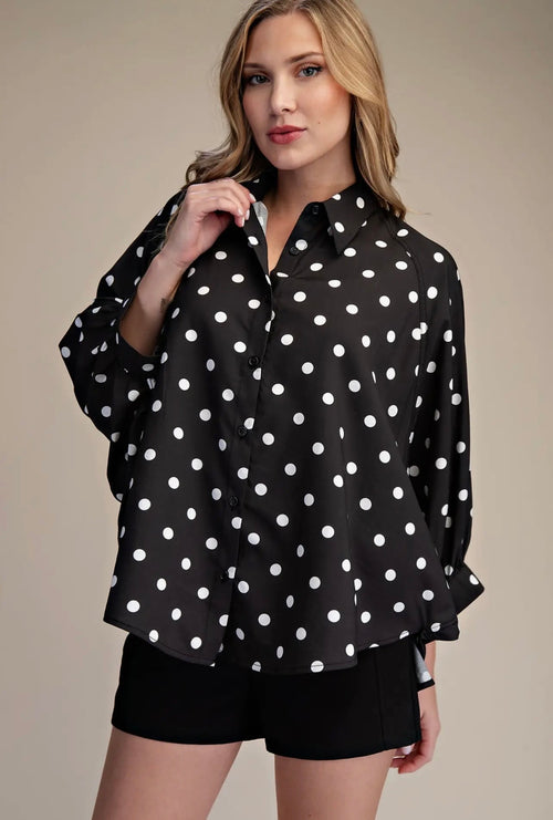 Polka Dot Top