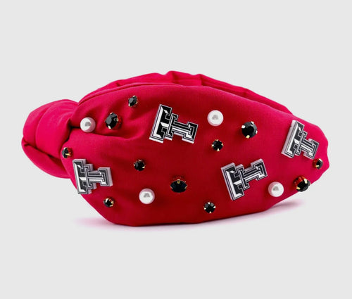 Red Texas Tech Headband