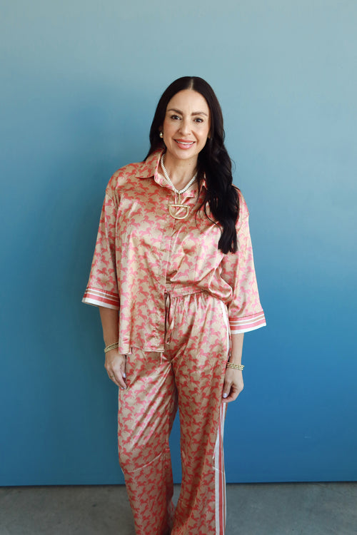Horse Track Pant Set