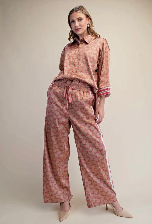 Horse Track Pant Set