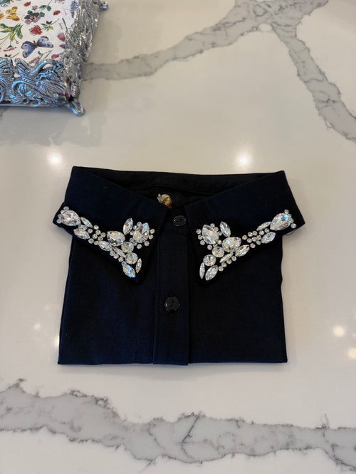 Black Bling Collar