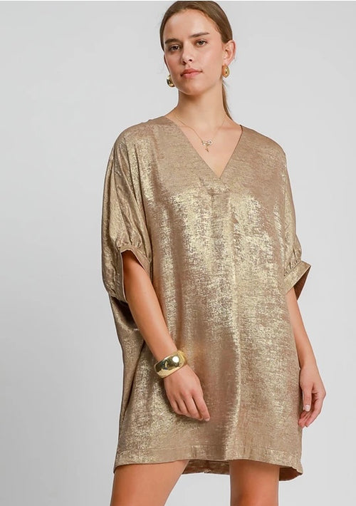 Gold Party Dress