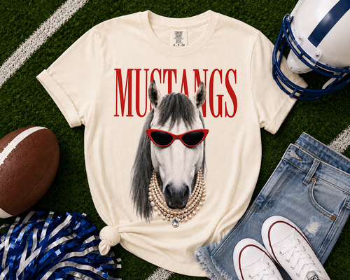 Mustangs Mascot Tee (Pre Order)