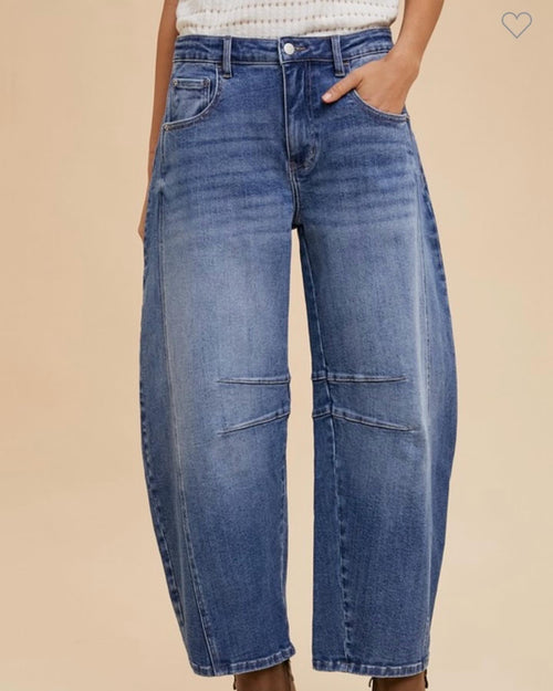 Barrel Leg Jeans