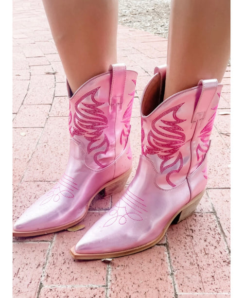 Pink Cowgirl Boots